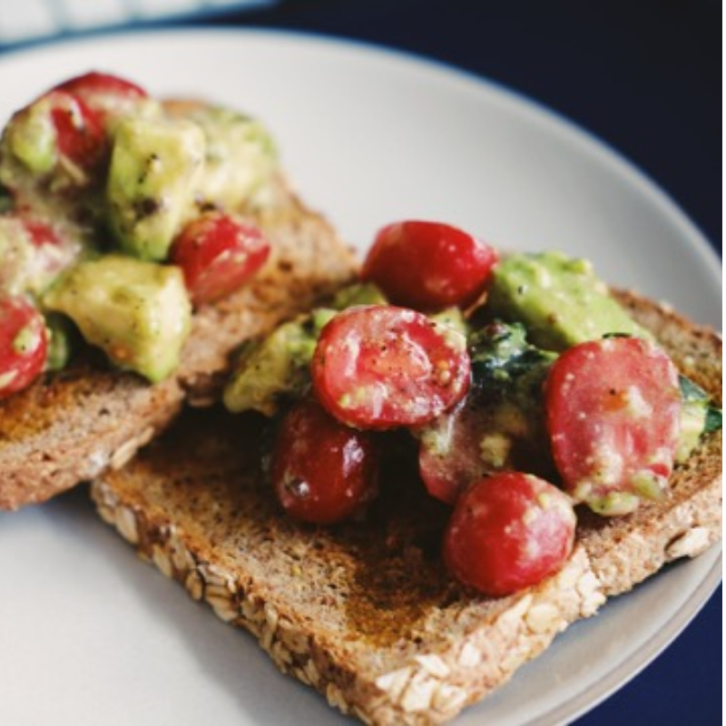 Avocado Toast With Cherry Tomato Main Image